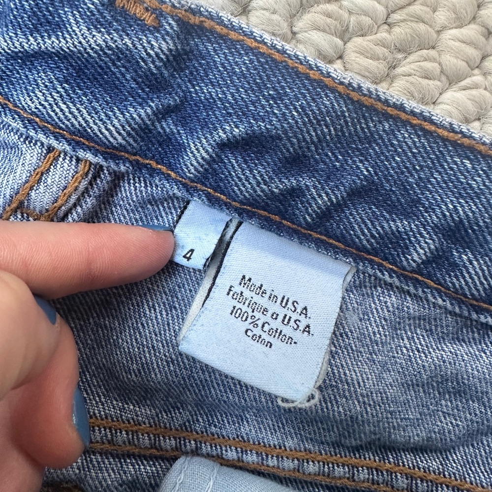 Vintage Calvin Klein Mom Straight Leg Jeans 4 - Picture 8 of 9